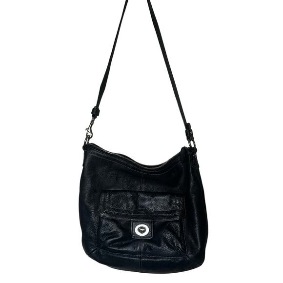 Coach Handbags - Vintage COACH Penelope Woman's Black Pebbled Genuine Leather